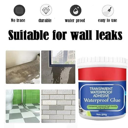 Transparent Waterproof Glue | Fix It Once, Forget It